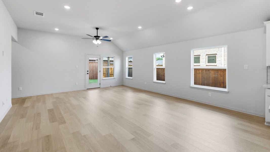 Furnished interior view inside a new home in Taylor Estates, Corinth (Image 17).