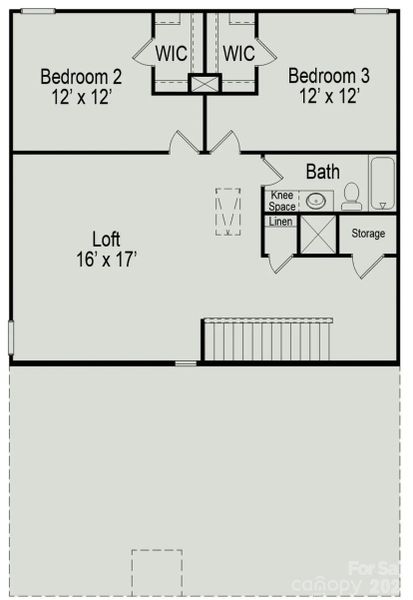 2D floor plan layout of this home in Catawba Trace, Catawba, NC (Image 3).