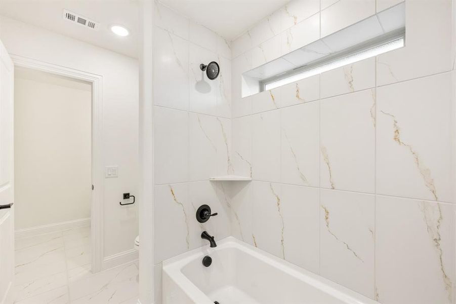 Close-up of interior finishes inside a home in Windsong Ranch Classic 61, Prosper (Image 21).