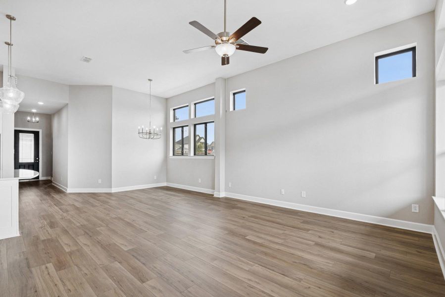 Spacious, unfurnished interior of a new home in Grange 45' Homesites, Katy (Image 19).