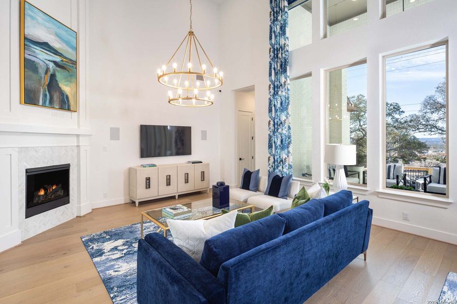 Furnished interior view inside a new home in Esperanza, Boerne (Image 32).