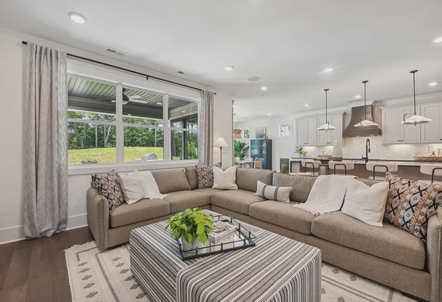 Willow Model Great Room - Windell Woods - 1 of 17