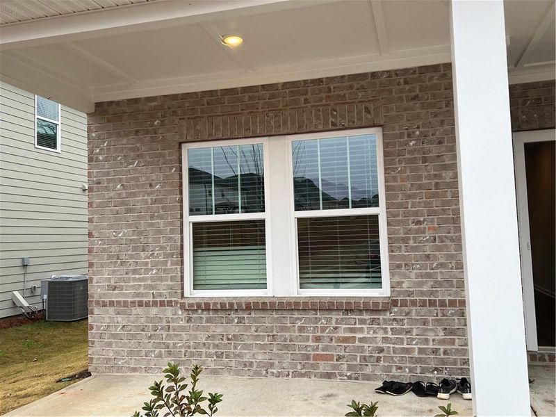 Exterior details and patio area of a home in Union Grove, Braselton (Image 15).