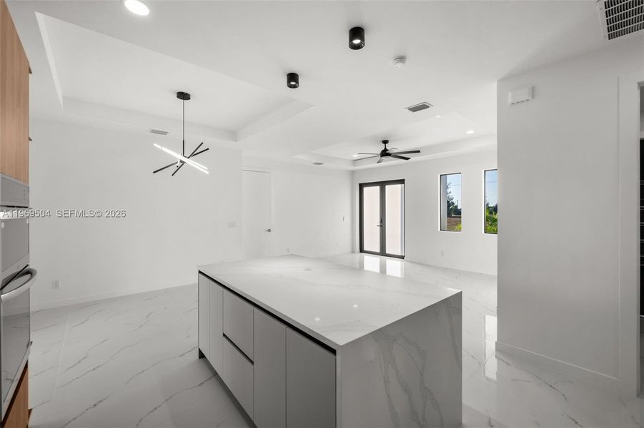 Furnished interior view inside a new home in , Cape Coral (Image 12).