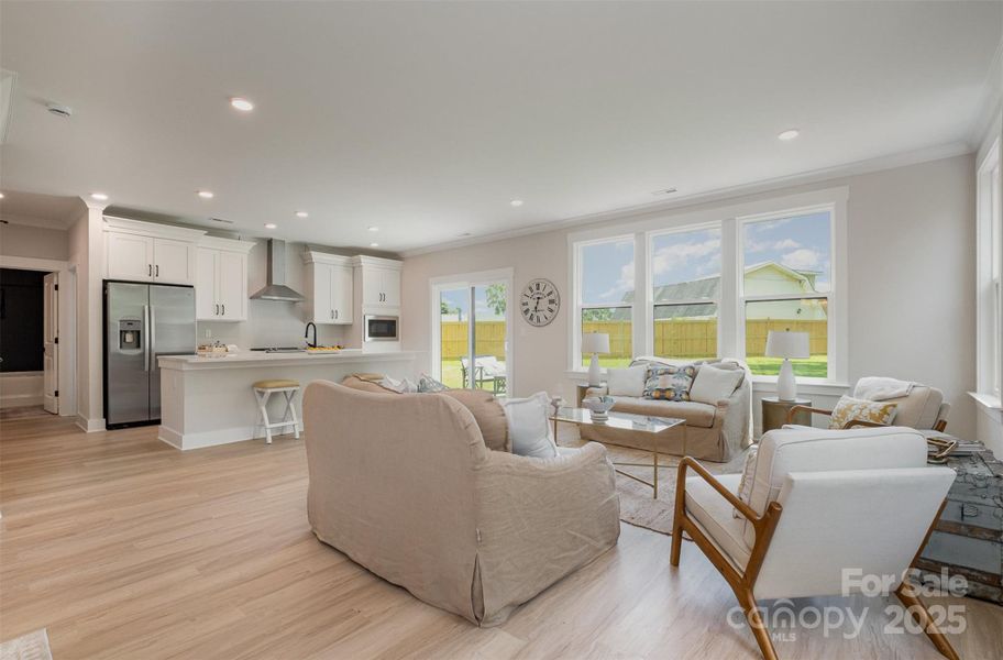 Furnished interior view inside a new home in , Sherrills Ford (Image 7). Furnished interior view inside a new home in , Sherrills Ford (Image 7).