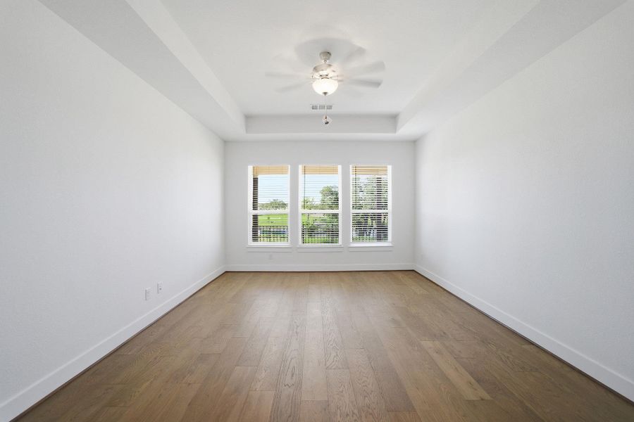 Spacious, unfurnished interior of a new home in Lariat, Liberty Hill (Image 28). Spacious, unfurnished interior of a new home in Lariat, Liberty Hill (Image 28).