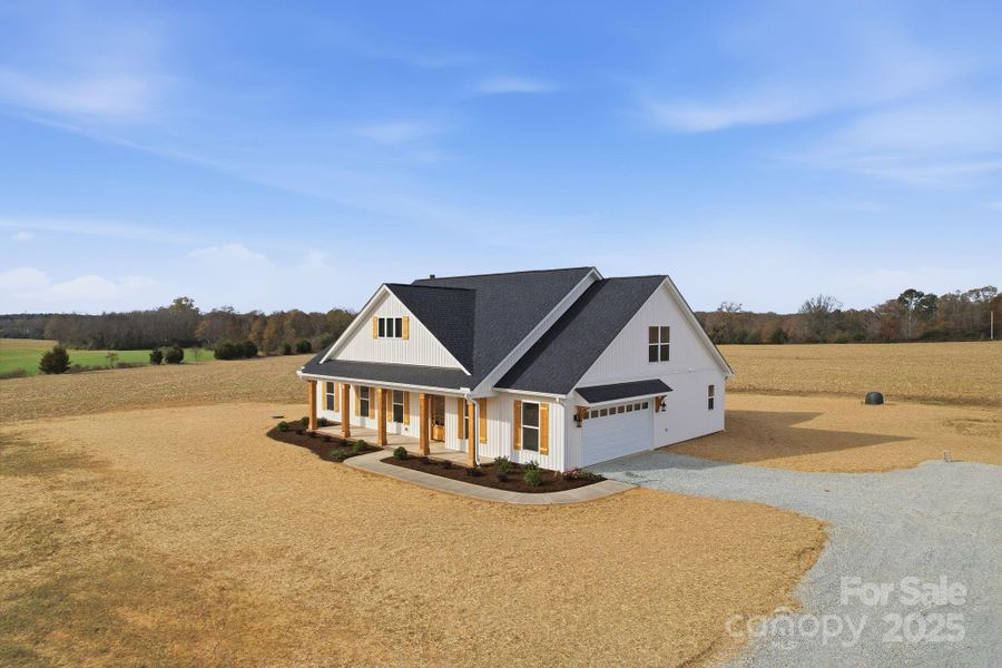 Exterior details and patio area of a home in , Marshville (Image 17).
