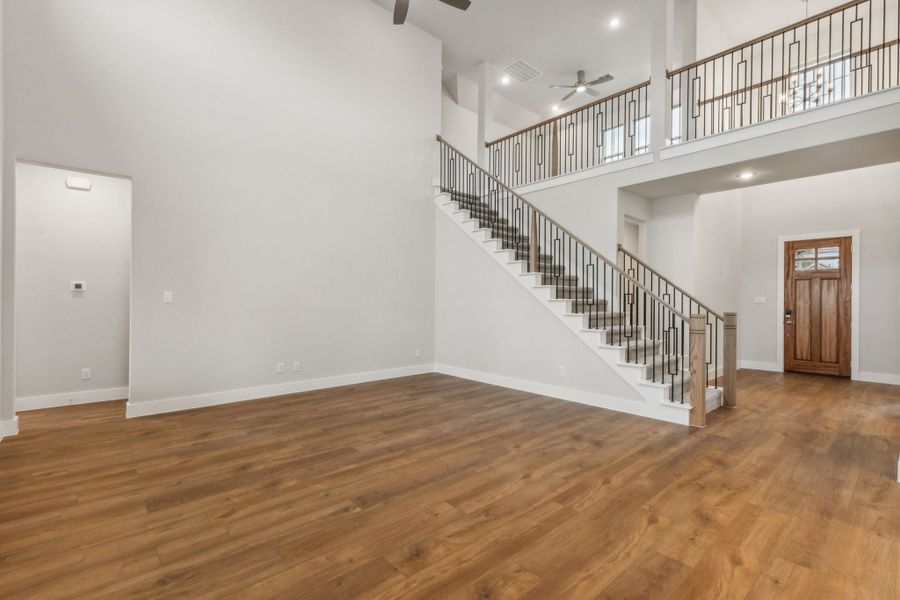 Spacious, unfurnished interior of a new home in Painted Tree Lakeside, McKinney (Image 19). Spacious, unfurnished interior of a new home in Painted Tree Lakeside, McKinney (Image 19).
