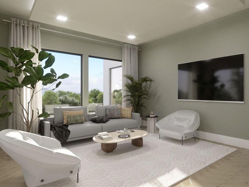 Primary Suite Sitting Area