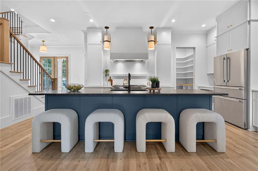 Furnished interior view inside a new home in , Atlanta (Image 6).