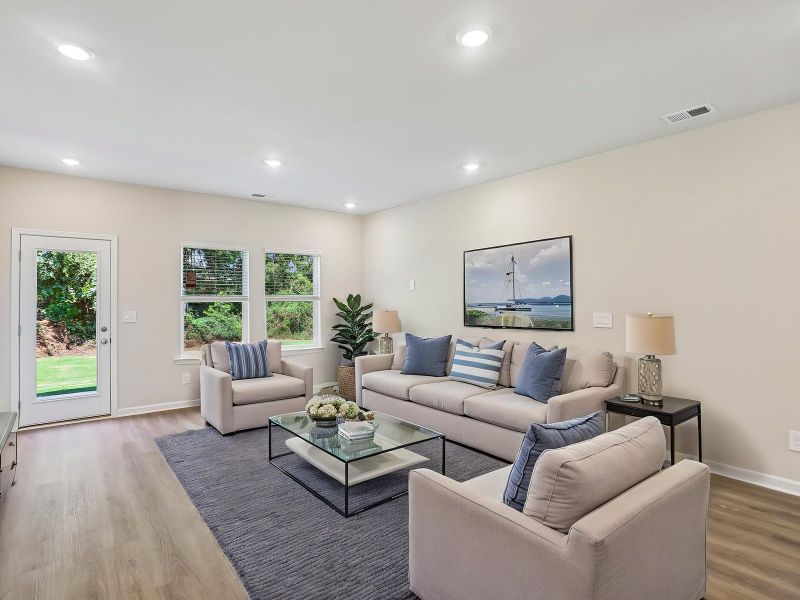 Furnished interior view inside a new home in Artisan Walk, Fairburn (Image 3).