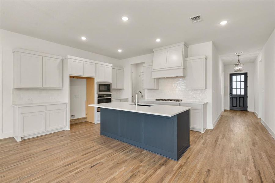 Furnished interior view inside a new home in Settlers Glen, New Fairview (Image 5).