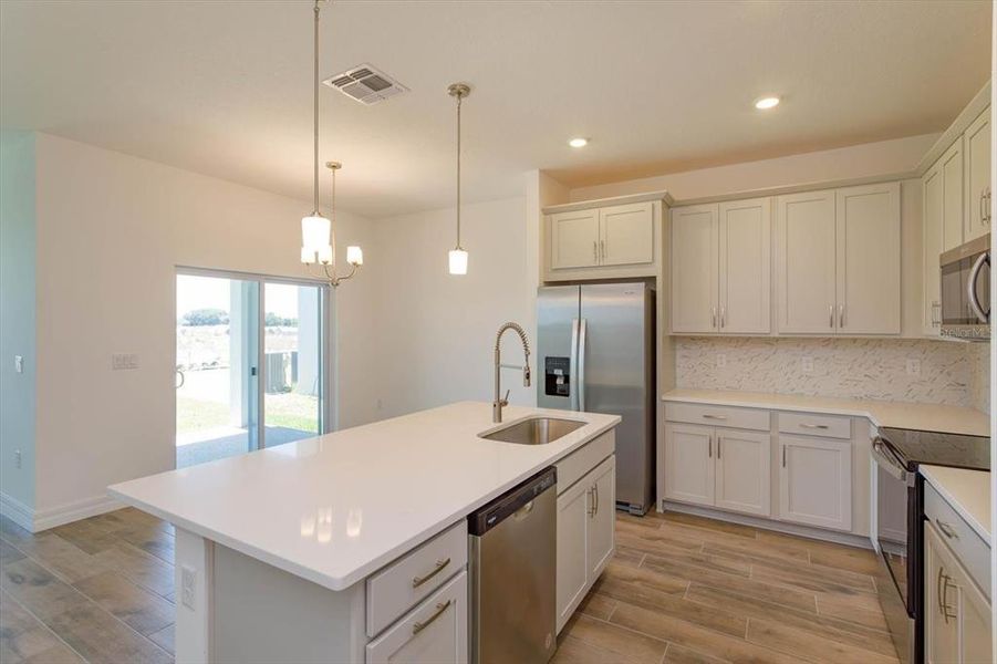Furnished interior view inside a new home in Reserve at Hammock Oaks, Lady Lake (Image 4).