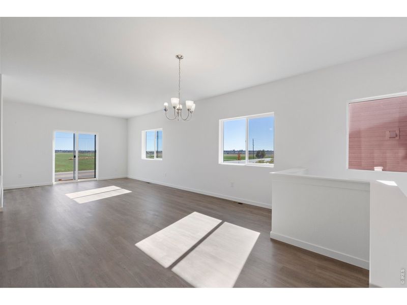 Spacious, unfurnished interior of a new home in Granary, Johnstown (Image 20).
