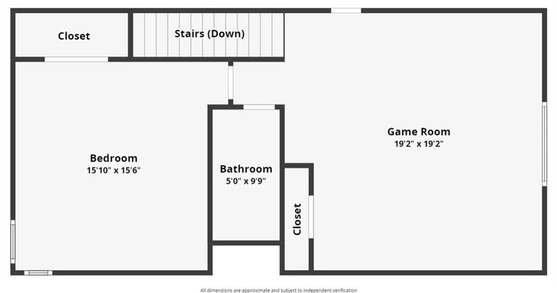2D floor plan layout of this home in , Haslet, TX (Image 5).