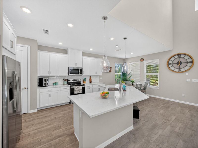 Furnished interior view inside a new home in , Port St. Lucie (Image 27).