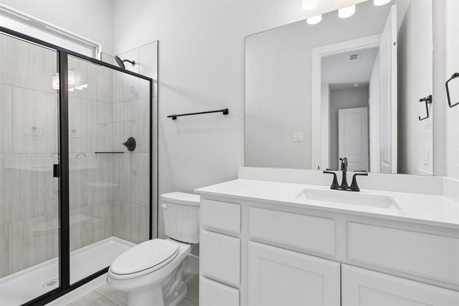 Furnished interior view inside a new home in Painted Tree Lakeside, McKinney (Image 5).