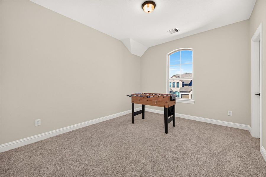 Furnished interior view inside a new home in , Katy (Image 40).
