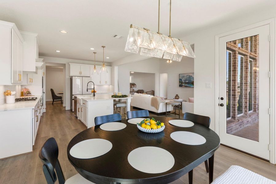 Furnished interior view inside a new home in Mostyn Manor Reserve, Magnolia (Image 14).