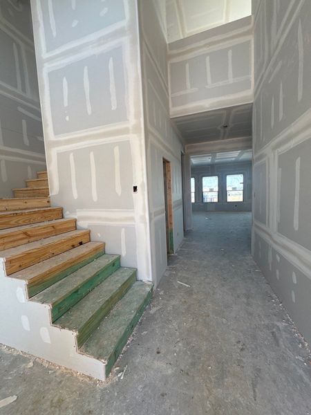 In-progress construction of a new home in Cedar Ridge Estates, Anna, TX (Image 5).