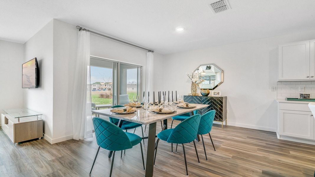 Furnished interior view inside a new home in Buena Lago Modern, St. Cloud (Image 15).