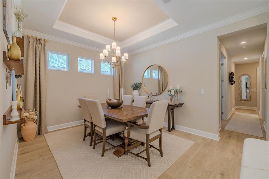Furnished interior view inside a new home in , Wesley Chapel (Image 34). Furnished interior view inside a new home in , Wesley Chapel (Image 34).