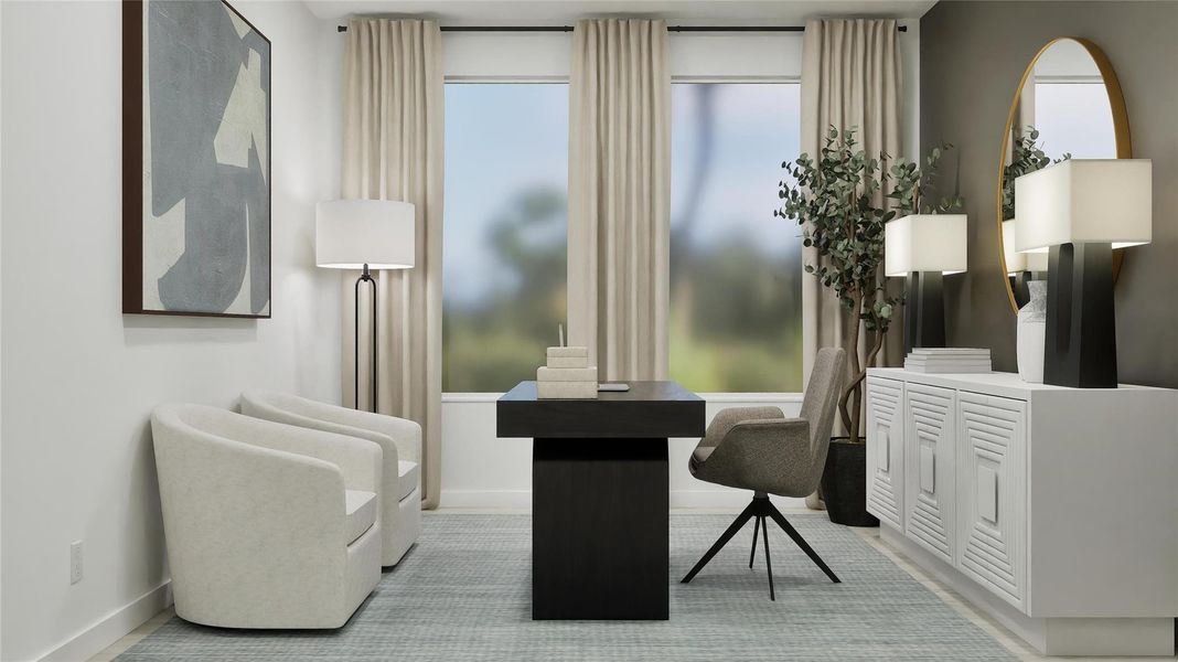 Furnished interior view inside a new home in Pleasant Hill, Bryan (Image 26). Furnished interior view inside a new home in Pleasant Hill, Bryan (Image 26).