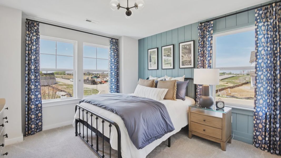 Furnished interior view inside a new home in Cottages of Bearwood, Mount Pleasant (Image 40).