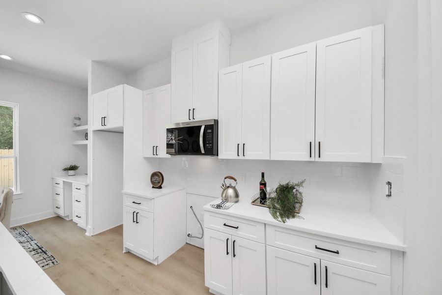 Furnished interior view inside a new home in , Houston (Image 26).