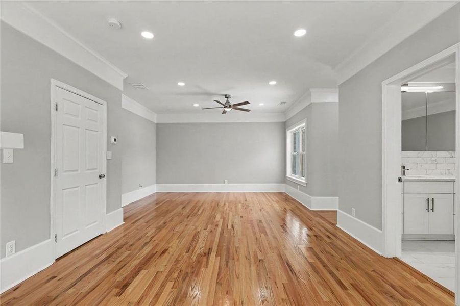 Spacious, unfurnished interior of a new home in , Fairburn (Image 32). Spacious, unfurnished interior of a new home in , Fairburn (Image 32).