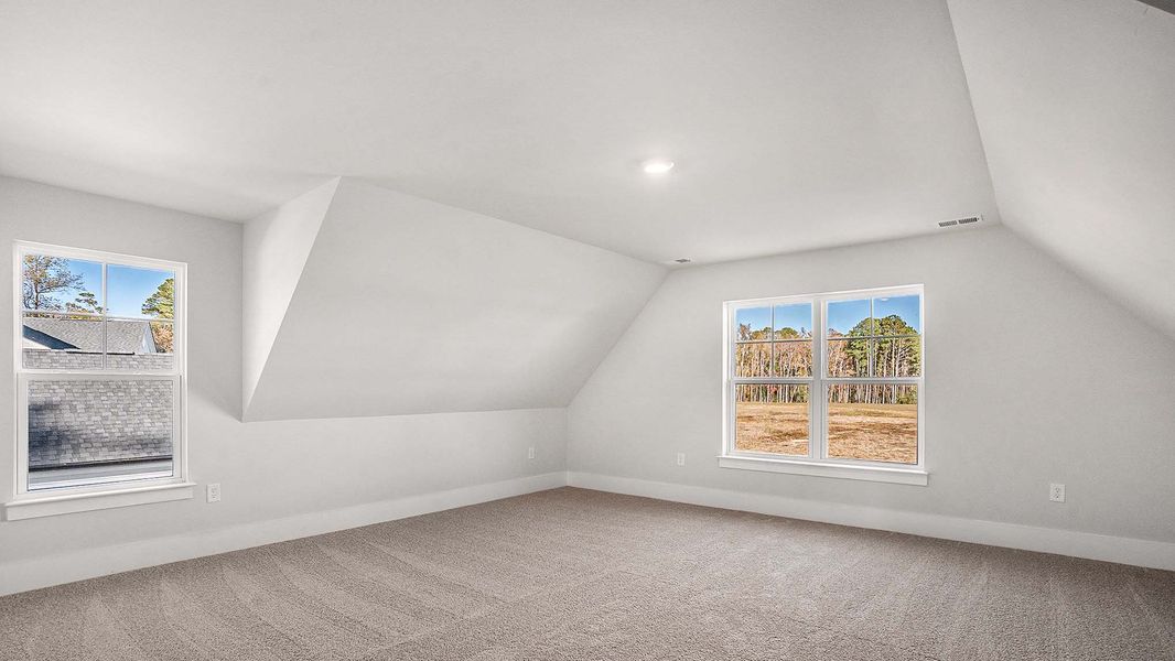 Spacious, unfurnished interior of a new home in Coastal Farms, Conway (Image 16). Spacious, unfurnished interior of a new home in Coastal Farms, Conway (Image 16).
