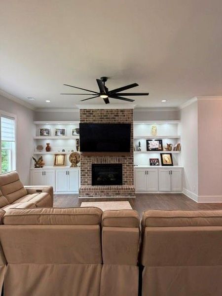 Furnished interior view inside a new home in , Cumming (Image 4).
