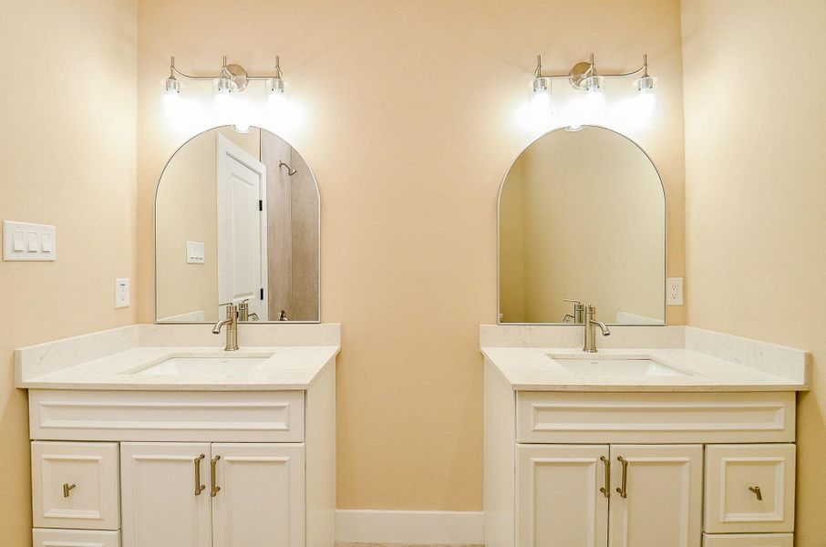 Furnished interior view inside a new home in , Sugar Land (Image 18).