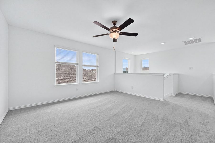 Spacious, unfurnished interior of a new home in River Ridge, Crandall (Image 26). Spacious, unfurnished interior of a new home in River Ridge, Crandall (Image 26).