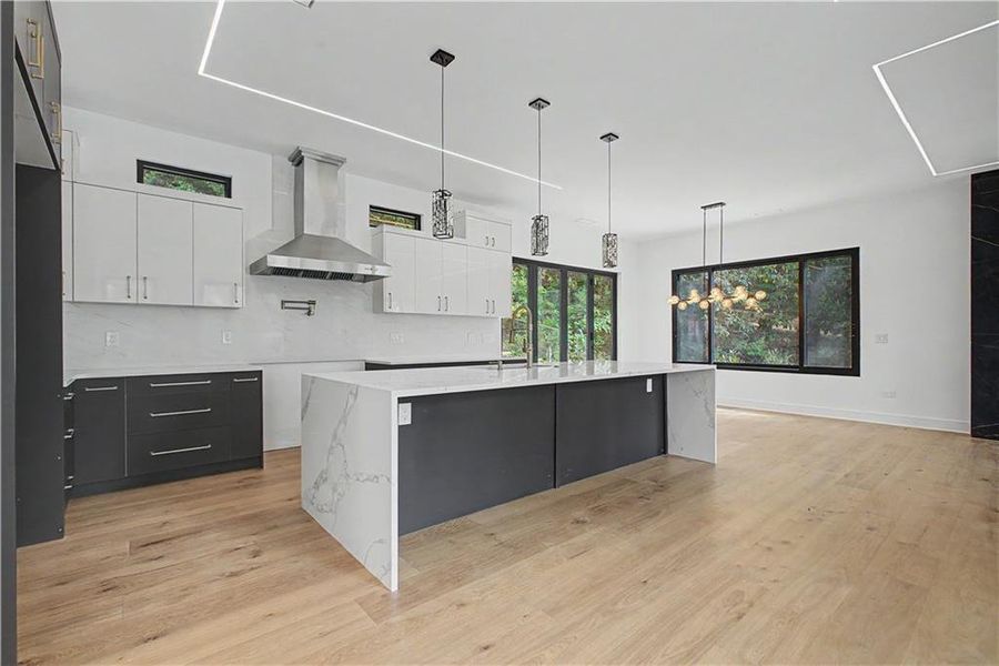 Furnished interior view inside a new home in , Atlanta (Image 10).