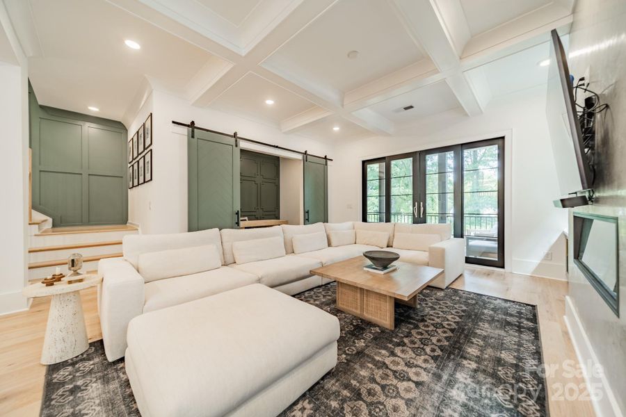 Private Office Off Main Living