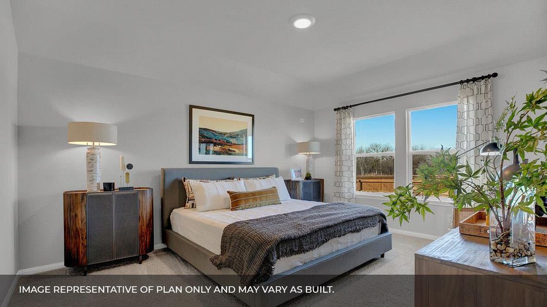 Furnished interior view inside a new home in Rosenbusch Ranch, Leander (Image 4). Furnished interior view inside a new home in Rosenbusch Ranch, Leander (Image 4).