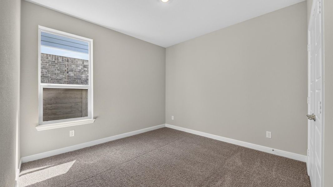 Representative unfurnished interior of a home built from the Desert Willow by D.R. Horton in Treeline, Justin (Image 29).