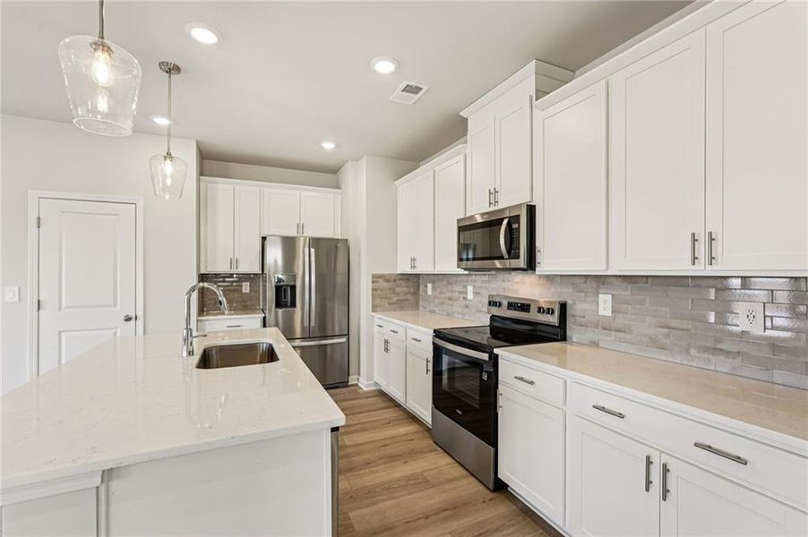 Furnished interior view inside a new home in Hawthorne Station, College Park (Image 10). Furnished interior view inside a new home in Hawthorne Station, College Park (Image 10).