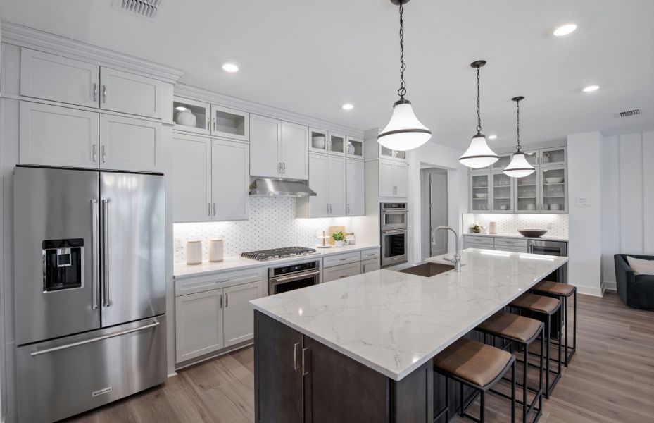 Furnished interior view inside a new home in Del Webb Sunchase, Parrish (Image 14).
