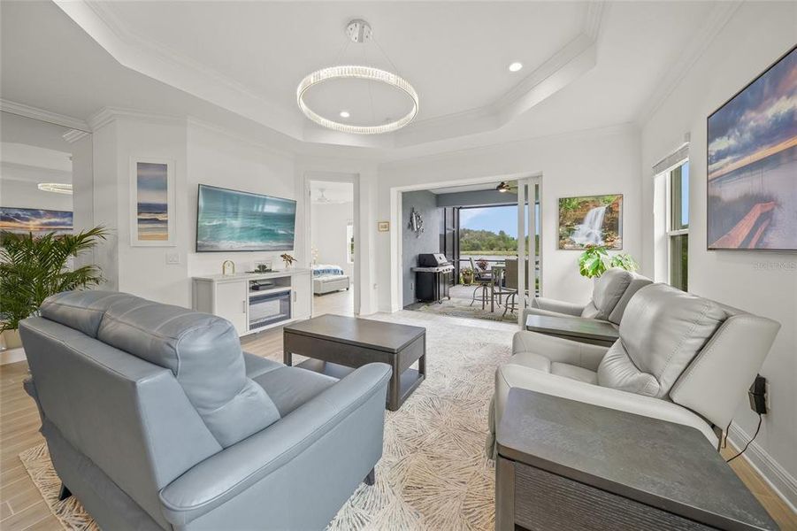 Furnished interior view inside a new home in , Sarasota (Image 16). Furnished interior view inside a new home in , Sarasota (Image 16).
