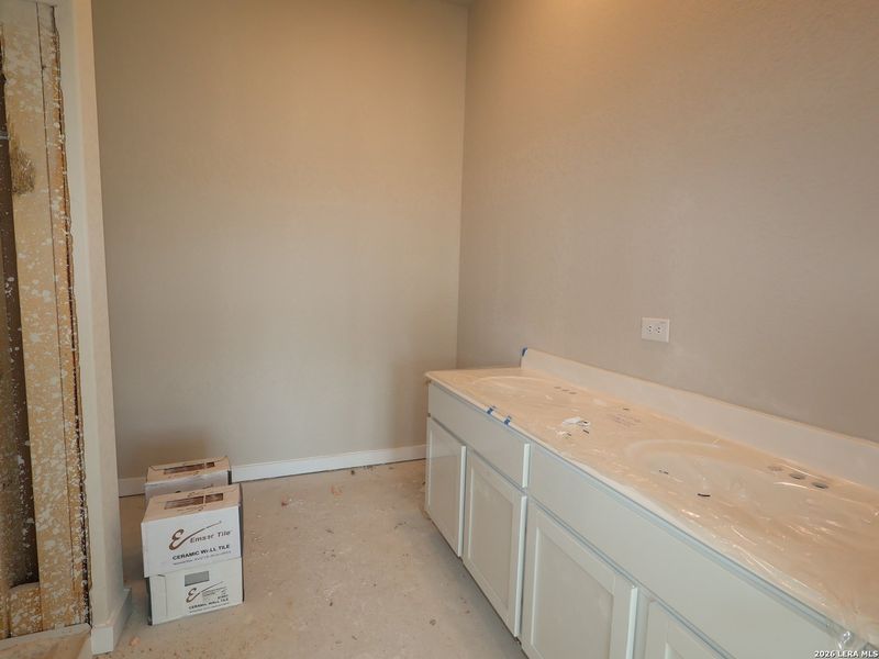 In-progress construction of a new home in Winding Brook, San Antonio, TX (Image 30).