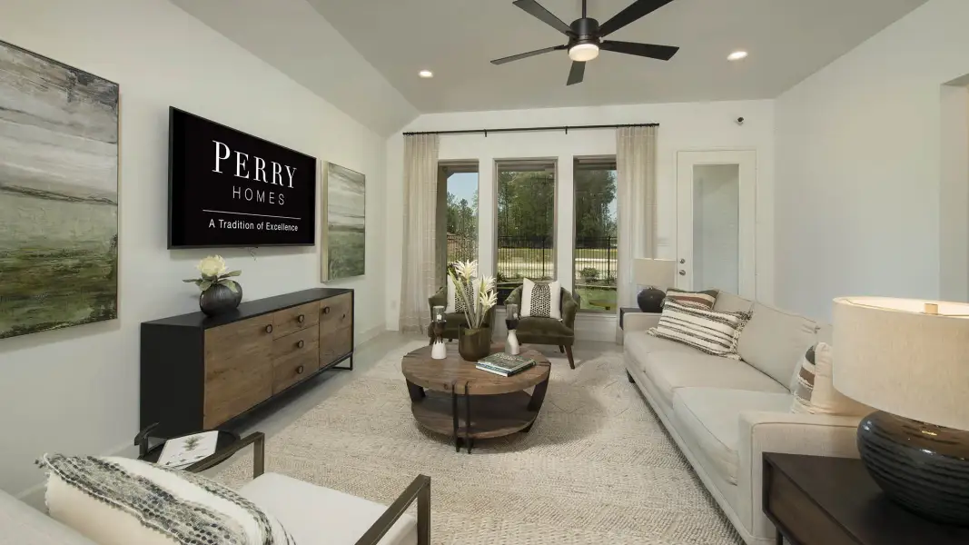 Furnished interior view inside a new home in Escondido, Magnolia (Image 25).