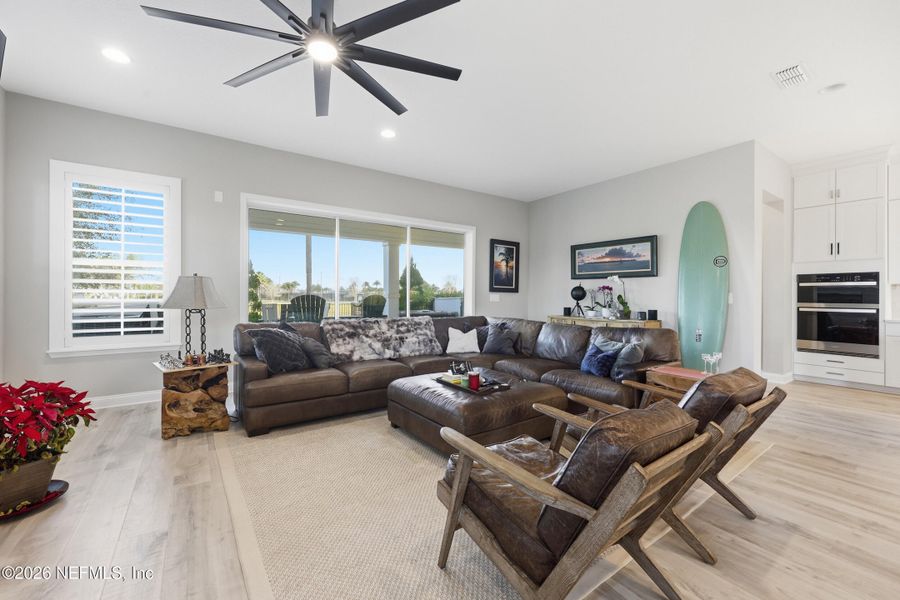 Furnished interior view inside a new home in , St. Johns (Image 5).