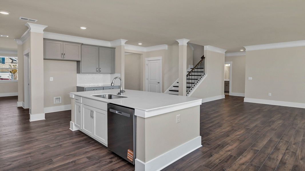 Furnished interior view inside a new home in Shell Pointe, Gilbert (Image 13).