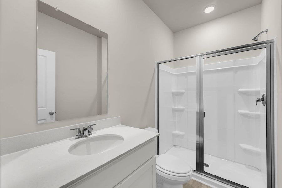Furnished interior view inside a new home in , Ravenel (Image 6).