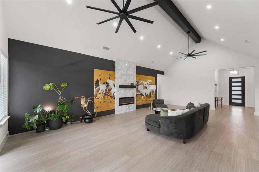 Furnished interior view inside a new home in , Forney (Image 5).