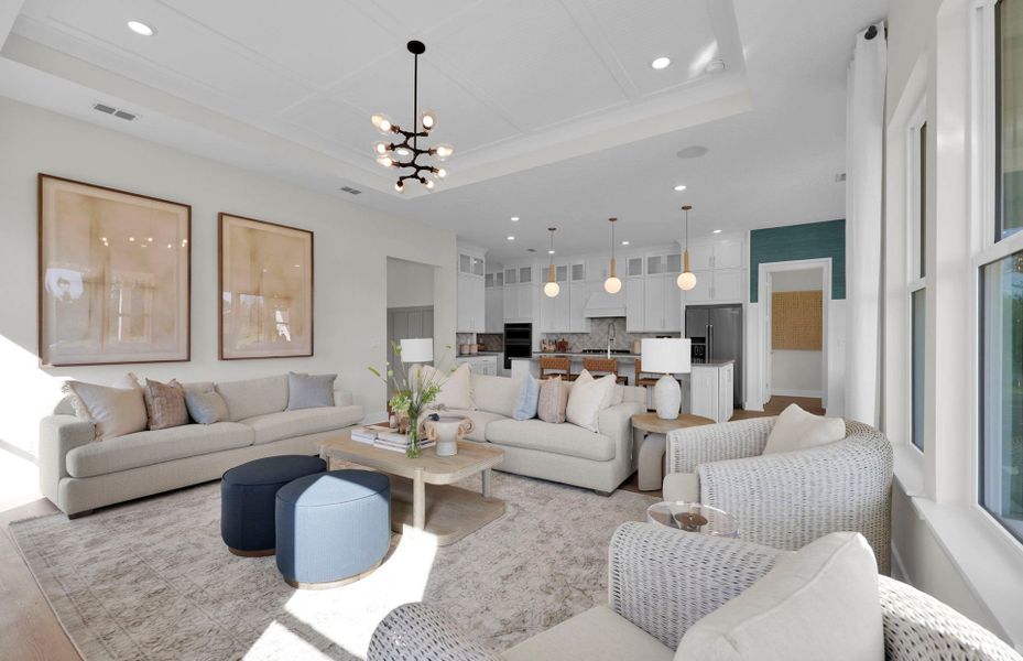 Representative furnished interior of a home built from the Renown by Del Webb in Del Webb Saint Johns, St. Johns (Image 19).