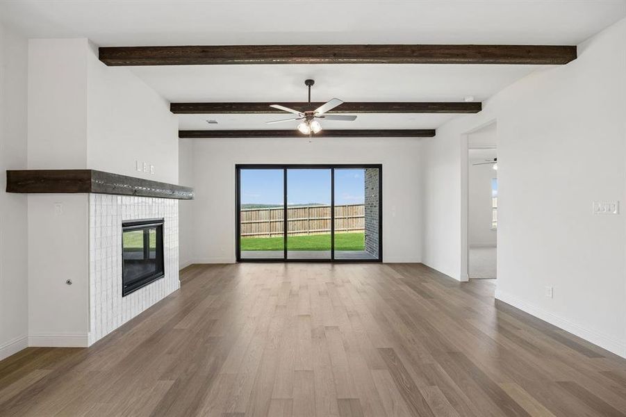 Spacious, unfurnished interior of a new home in Country Lakes, Denton (Image 13). Spacious, unfurnished interior of a new home in Country Lakes, Denton (Image 13).