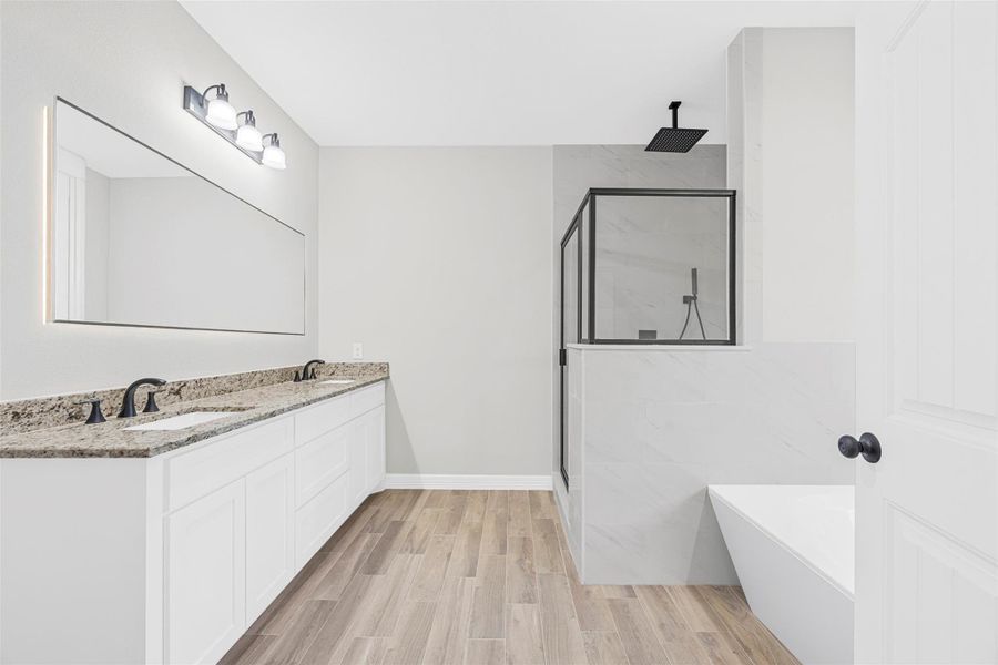Sample of the primary bath